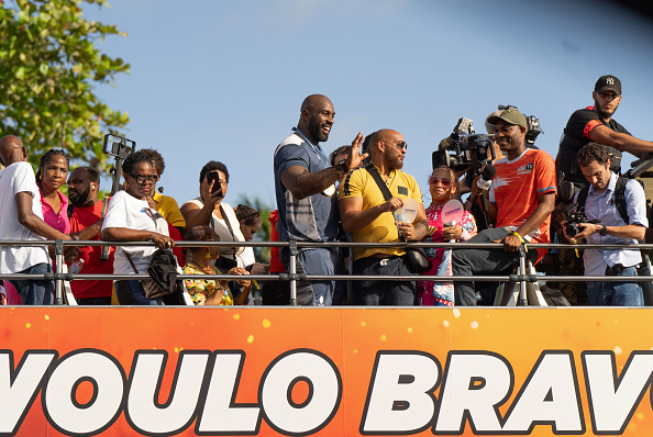 Teddy Riner a été accueilli en superstar dans sa Guadeloupe natale