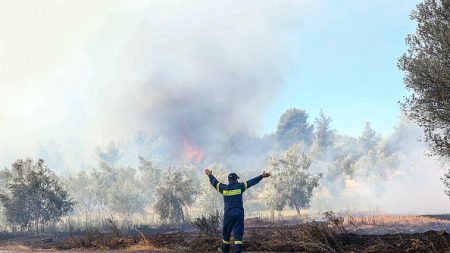 Incendie en Grèce : la France envoie 180 sapeurs-pompiers et des moyens matériels en renfort