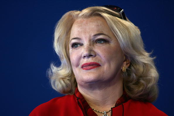 Gena Rowlands au festival de Deauville en 2004. (Photo JEAN PIERRE MULLER/AFP via Getty Images)