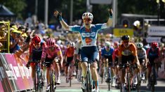 Tour de France femmes : Kool s’impose au sprint dans la 1re étape et s’offre le maillot jaune