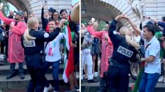 « Les policiers et les gendarmes ont la cote avec les étrangers » : une vidéo montrant une policière danser devient virale