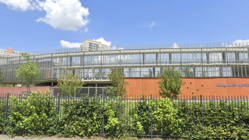 Le collège Jules Michelet, Vénissieux. (Capture d'écran Google Street View)