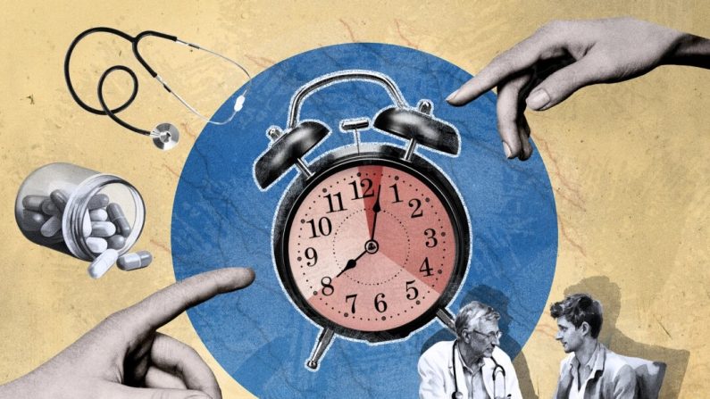 Des recherches uniques démontrent que notre perception peut changer de nombreux aspects, de la façon dont nous vieillissons au temps nécessaire à la cicatrisation d'une blessure. (Illustration Epoch Times, Shutterstock)