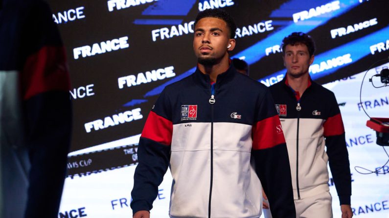 L'équipe de France de tennis s'est inclinée contre l'Australie, en ouverture de la poule B de la phase de groupes de la Coupe Davis, mardi soir à Valence en Espagne. (Photo : Angel Martinez/Getty Images for ITF)