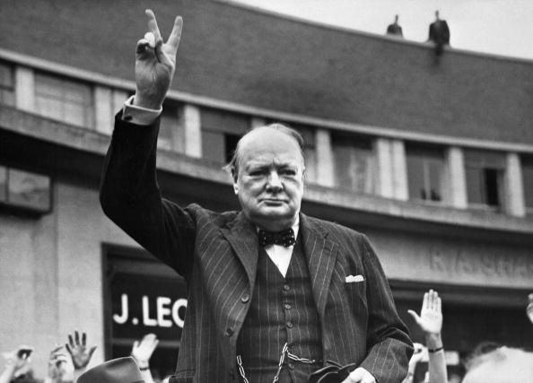 Une photo emblématique de Winston Churchill volée au Canada retrouvée en Italie