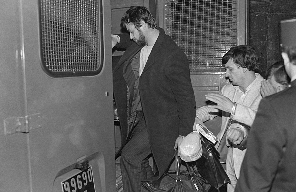 Edmond Vidal, ancien chef du "gang des Lyonnais" arrêté à Lyon en 1982. (LUC NOVOVITCH/AFP via Getty Images)