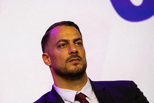 Le député Insoumis Sébastien Delogu.  (MARTIN BERTRAND/Hans Lucas/AFP via Getty Images)