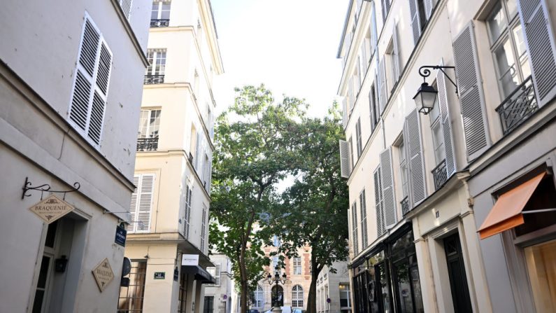  Des rues de Saint Germain des Prés avant les Jeux Paralympiques d'été de Paris 2024, le 26 août 2024 à Paris. (Crédit photo Aurelien Meunier/Getty Images)