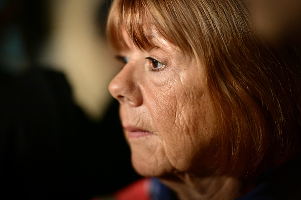 Gisele Pelicot lors du procès de son ancien compagnon Dominique Pelicot, au palais de justice d'Avignon, le 16 septembre 2024. (Photo CHRISTOPHE SIMON/AFP via Getty Images)