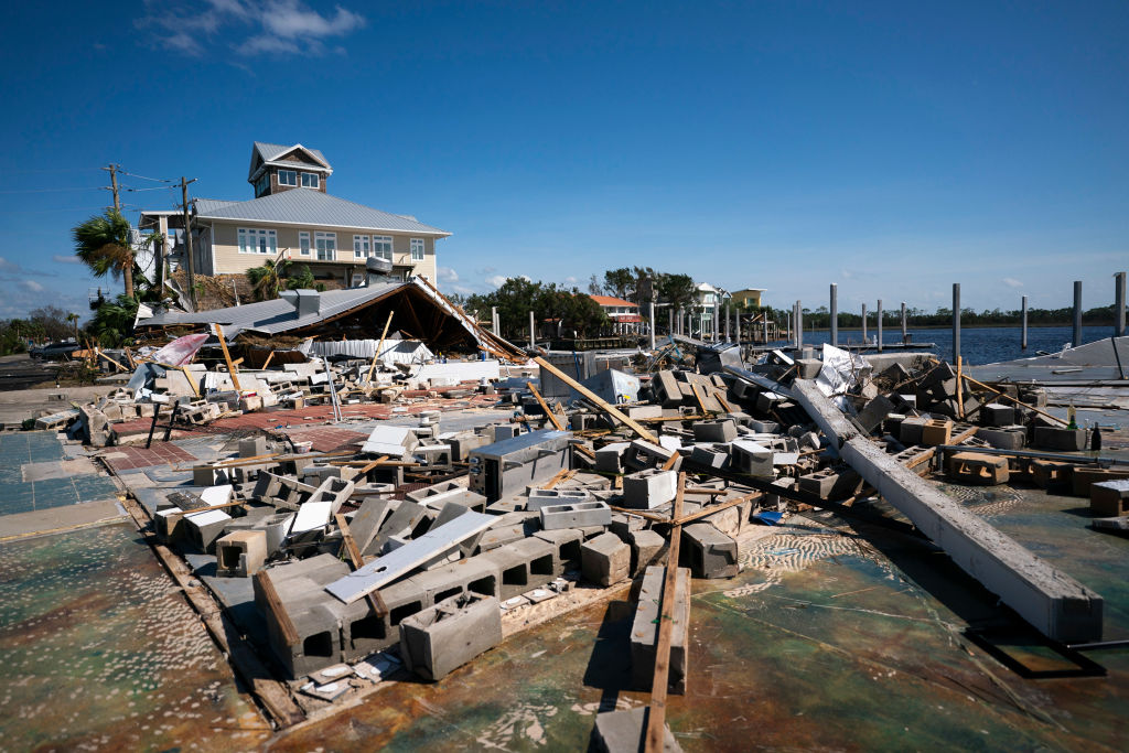 Les ravages de l'ouragan Hélène en Floride