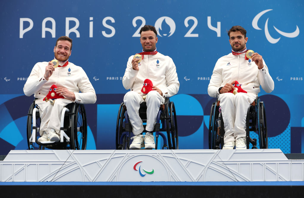 Paralympiques : neuf médailles de plus samedi, dont deux en or, sacrés Bleus