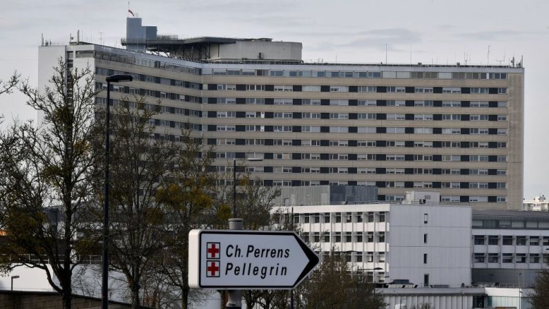 Vue du CHU Pellegrin de Bordeaux, le 25 janvier 2020. (crédit photo GEORGES GOBET/AFP via Getty Images)