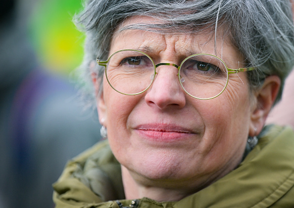 La députée écologiste Sandrine Rousseau. (LOU BENOIST/AFP via Getty Images)