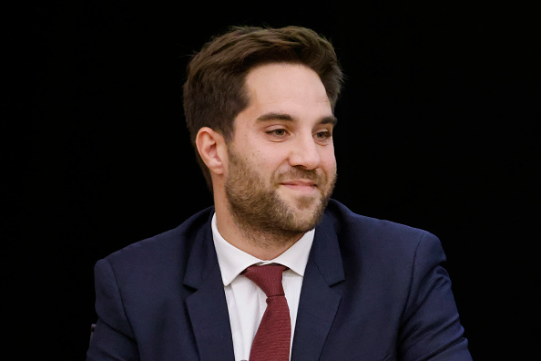 Le député du parti à la flamme Thomas Ménagé. (LUDOVIC MARIN/AFP via Getty Images)