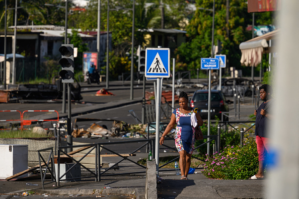 À Fort-de-France en Martinique, le 23 septembre 2024. (ED JONES/AFP via Getty Images)