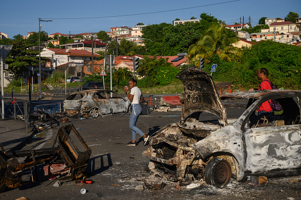 À Fort-de-France en Martinique, le 23 September 2024. (Photo ED JONES/AFP via Getty Images)