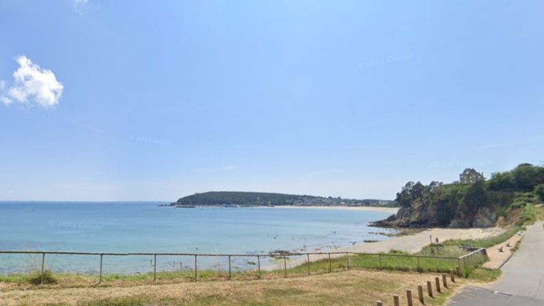 Plage de Crozon. Illustration. (Capture d'écran Google Street View)