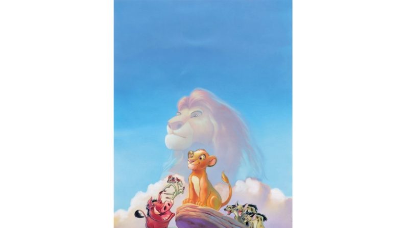 Simba se souvient de son père dans « Le Roi Lion ». (Walt Disney Feature Animation)