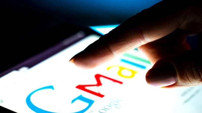 Une application Gmail de Google sur un écran. (Shutterstock)