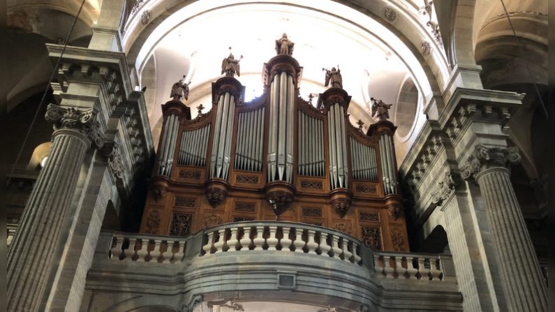 Le Grand-orgue de l'église Sainte Madeleine de Besançon. (Photo Facebook de l’association Organisteries)