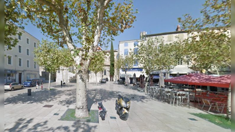 La place des Clercs, à Valence (Drôme). (Capture d’écran Google Maps)