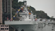 Hong Kong : la Chine expose un navire de guerre dernier cri