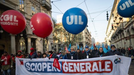 Des milliers d’Italiens dans les rues contre les restrictions budgétaires en 2025