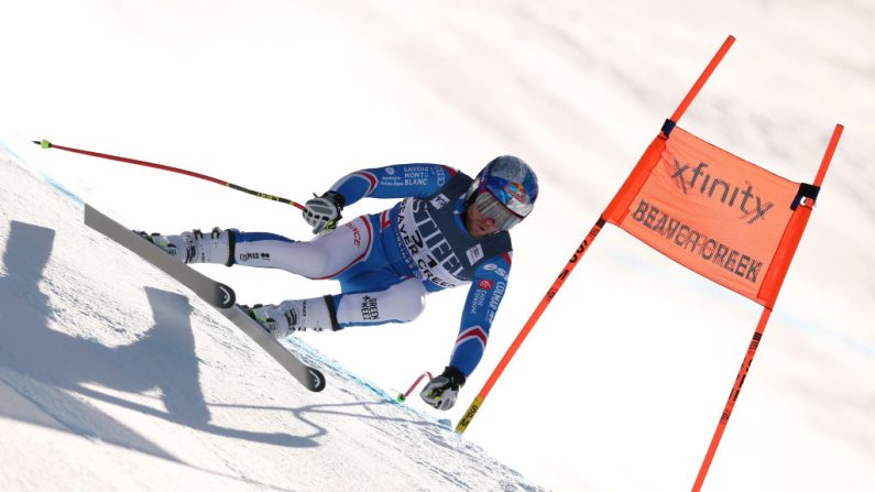 Alexis Pinturault vit son retour sur le circuit ce week-end à Beaver Creek (Colorado, Etats-Unis) avec "appréhension" après une grave blessure en janvier, a-t-il expliqué mercredi. (Photo : Christian Petersen/Getty Images)