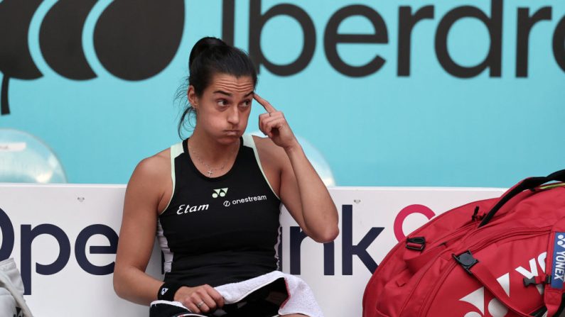 Caroline Garcia, qui a mis un terme fin septembre à une saison 2024 ratée, s'est "posé la question" de ne plus revenir sur le circuit car elle ne "supportait plus rien". (Photo : THOMAS COEX/AFP via Getty Images)