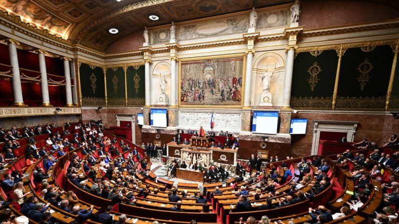 L'Assemblée nationale (BERTRAND GUAY/AFP via Getty Images)
(BERTRAND GUAY/AFP via Getty Images)
