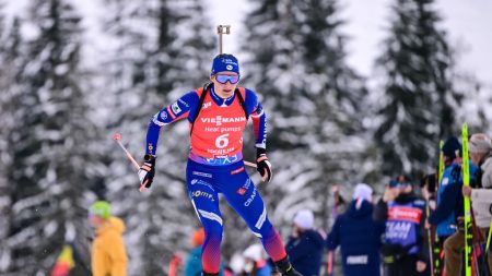 Biathlon : Justine Braisaz-Bouchet a signé sa première victoire de l’hiver