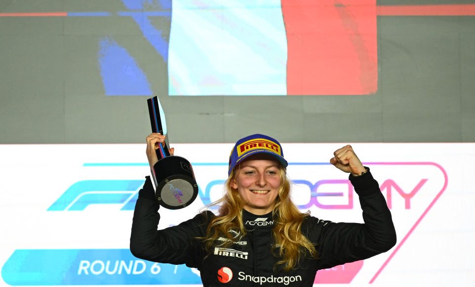 Auto : Doriane Pin prolonge avec Mercedes en F1 Academy