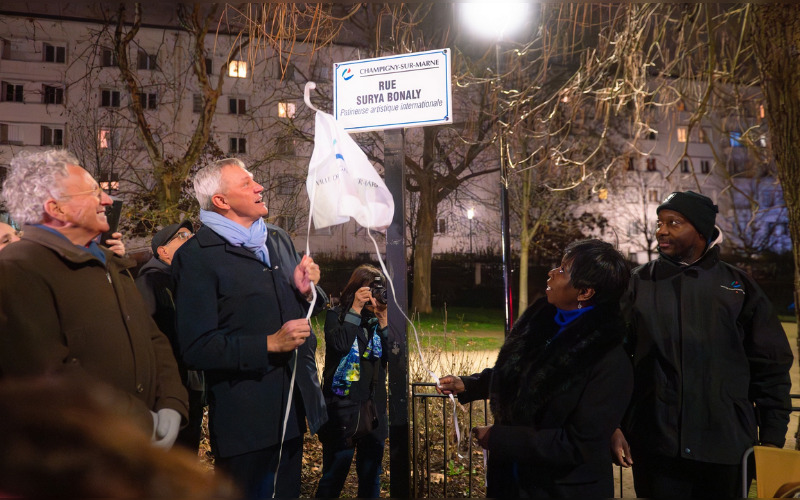 « C’est ma ville d’adoption » : Surya Bonaly émue de revenir à Champigny-sur-Marne, où une rue porte désormais son nom